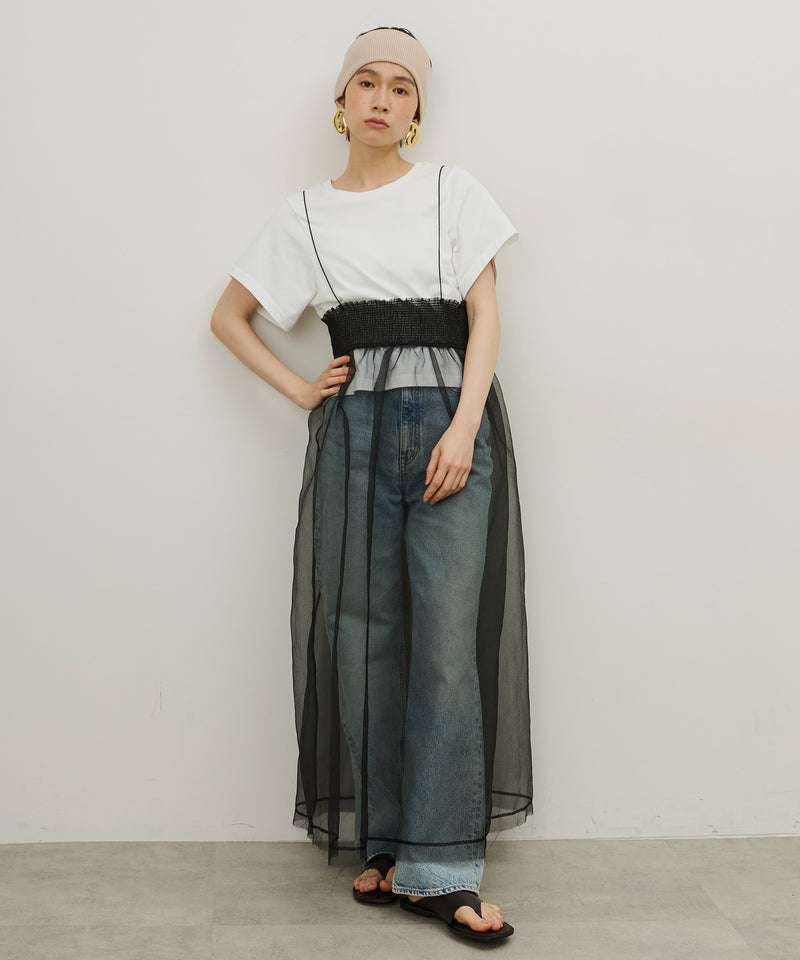 【room153】カーブショートTシャツ