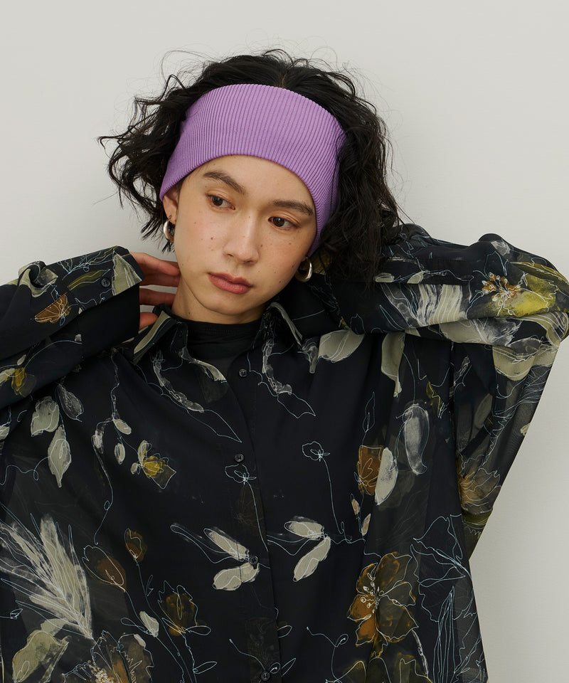 【room153】フィットリブヘアバンド