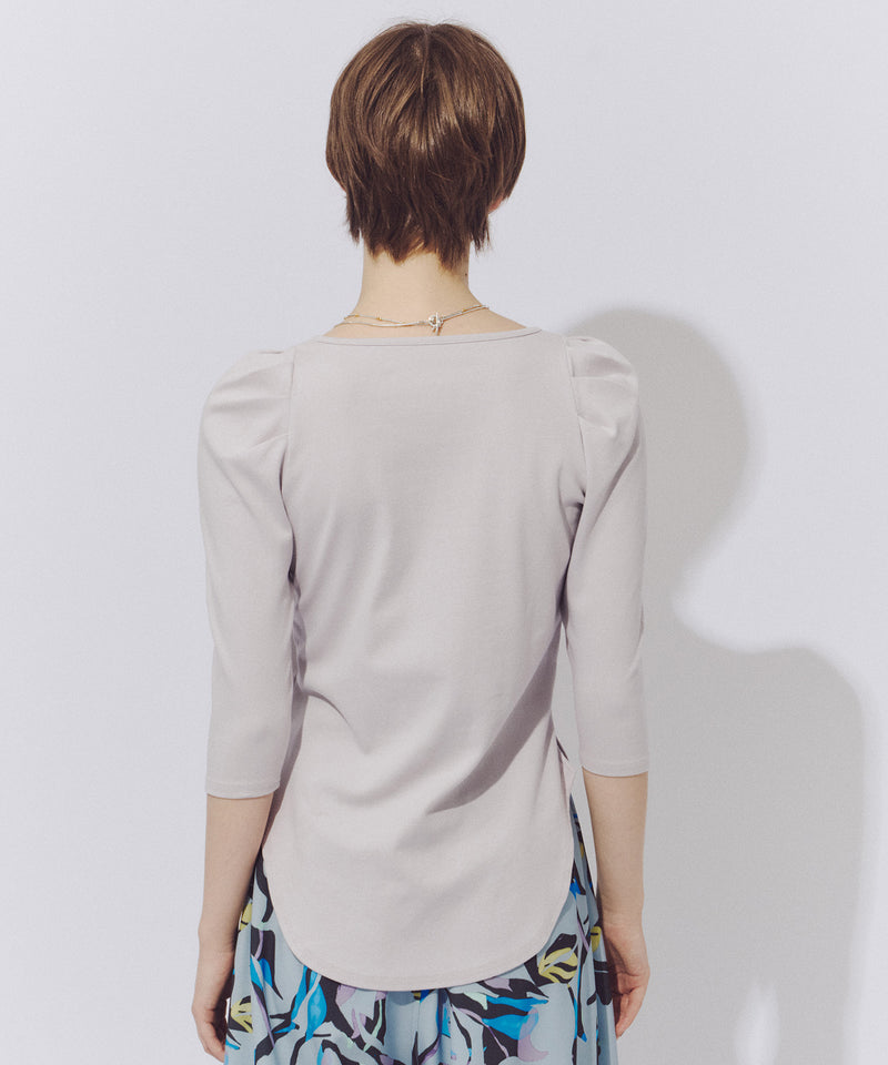 再入荷】ギャザーパフショートスリーブカットソー – LA BELLE ETUDE