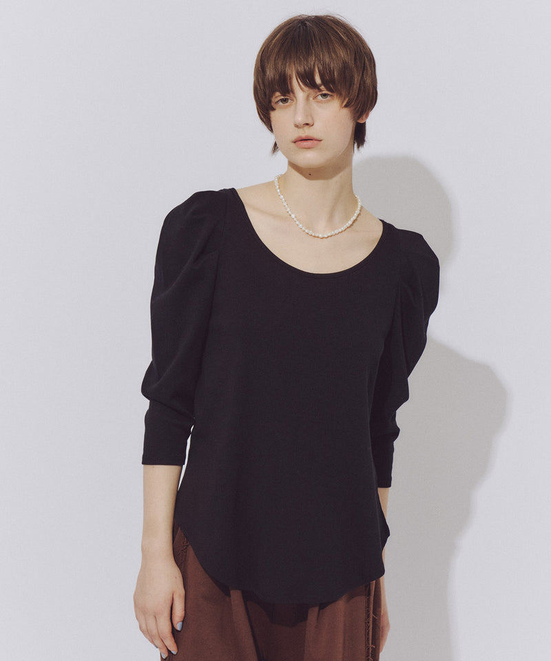 再入荷】ギャザーパフショートスリーブカットソー – LA BELLE ETUDE