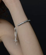 【loni】stem chain bangle