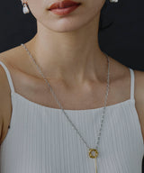 【loni】ivy combi chain necklace