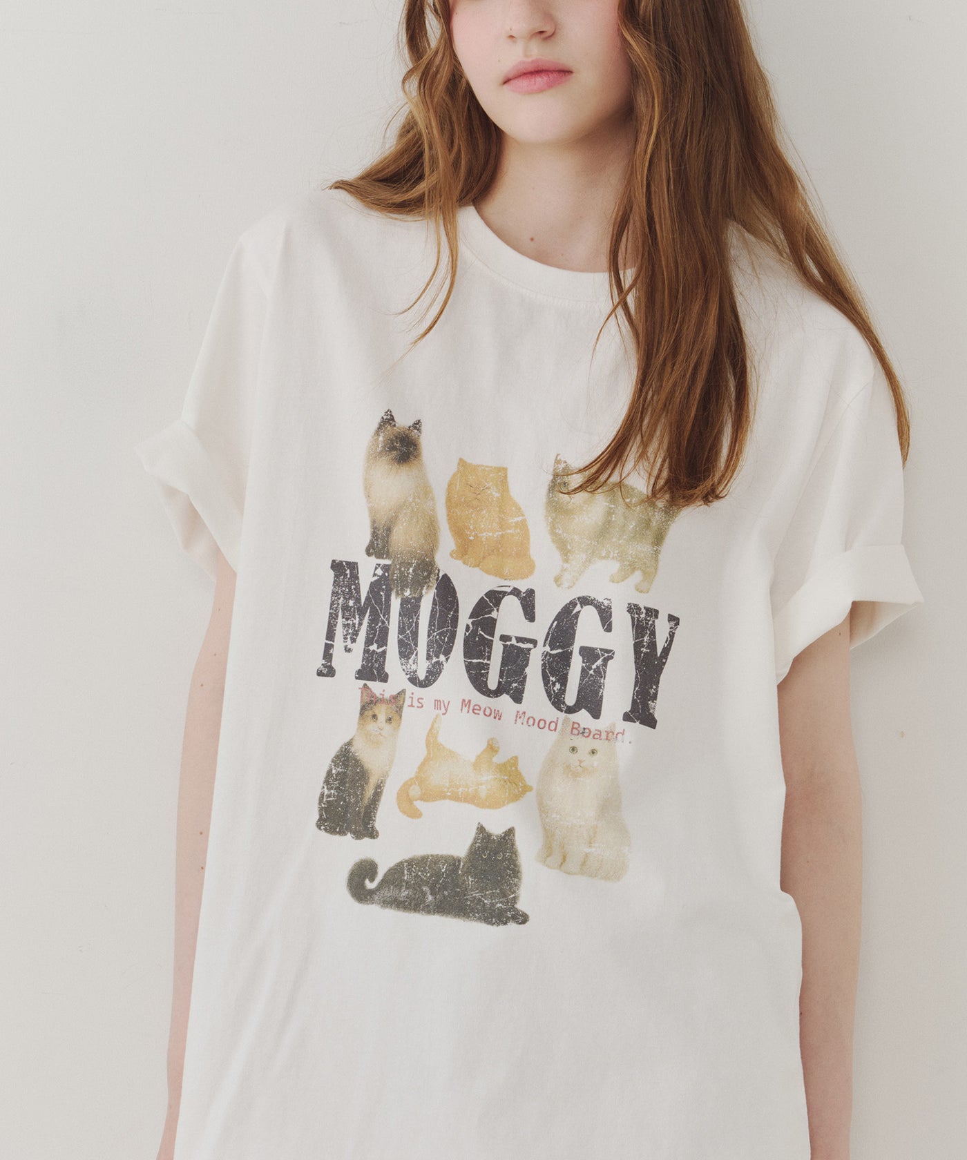 J1U by LA BELLE ETUDE】MOGGY CAT Tee – LA BELLE ETUDE online store