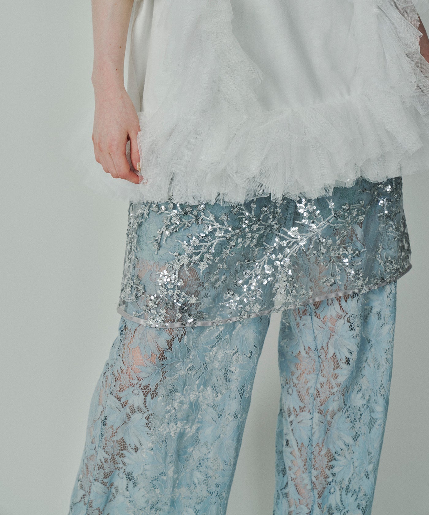 REVIVAL】総レースワイドパンツ – LA BELLE ETUDE online store