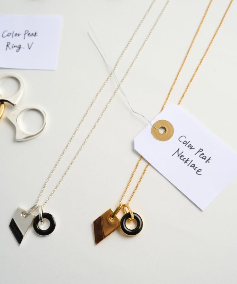 【loni】Color Peak Necklace