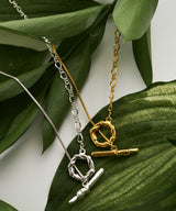 【loni】ivy combi chain necklace