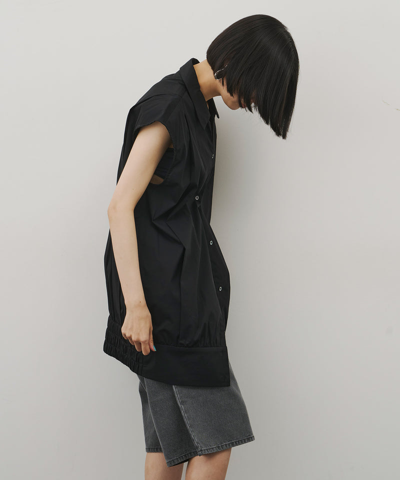 【予約】スキッパーコクーンアレンジシャツ