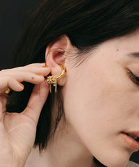 【再入荷予約】【loni】Lupinus Bijou Chain Earcuff