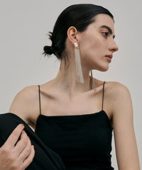 【loni】Willow Fringe Earrings