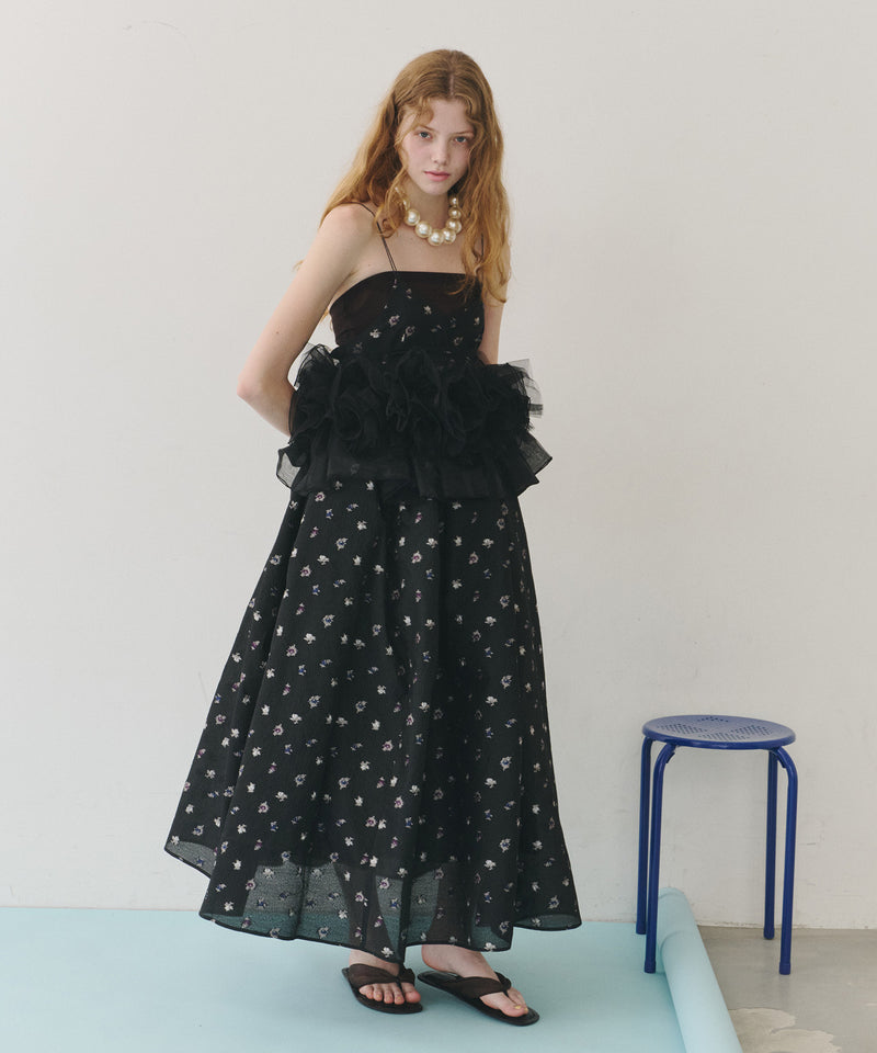 再入荷】【J1U by LA BELLE ETUDE】シアーフラワージャガード
