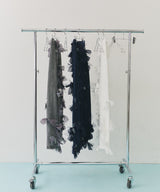 【予約開始待ち】【J1U by LA BELLE ETUDE】many ribbon denim skirt