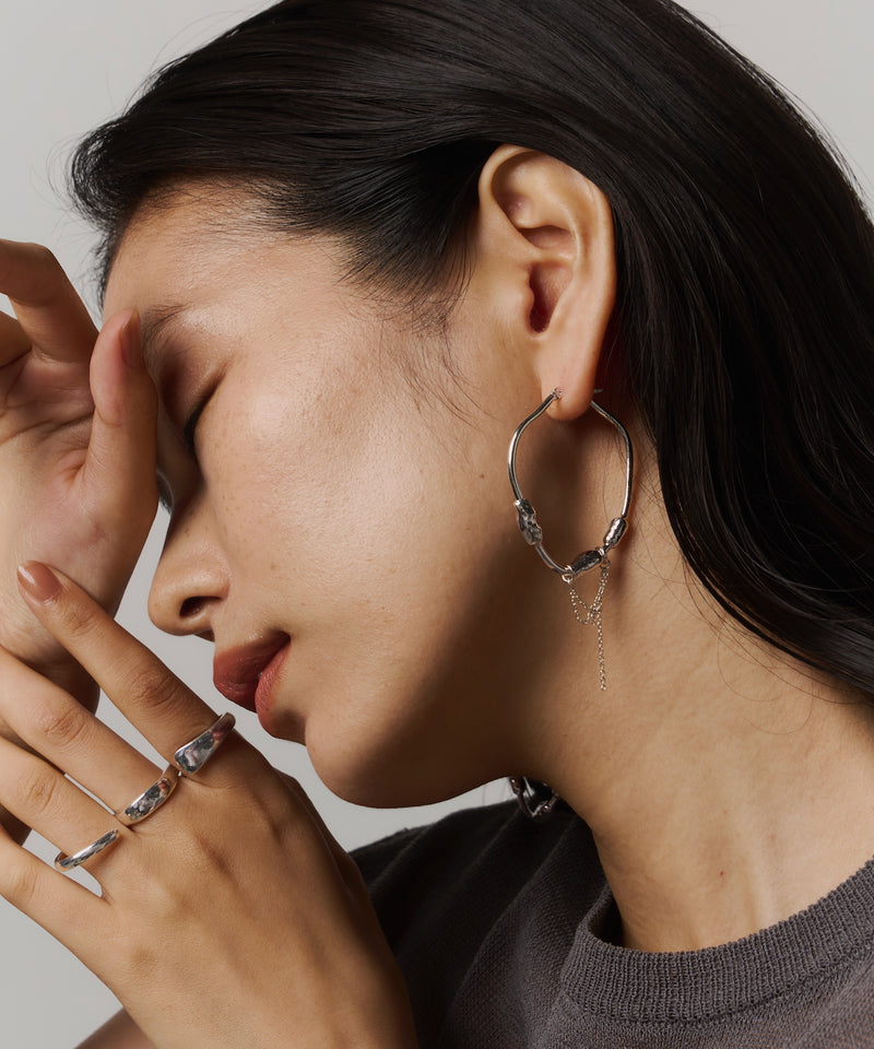 【予約】【loni】Nuance Stone Pierce