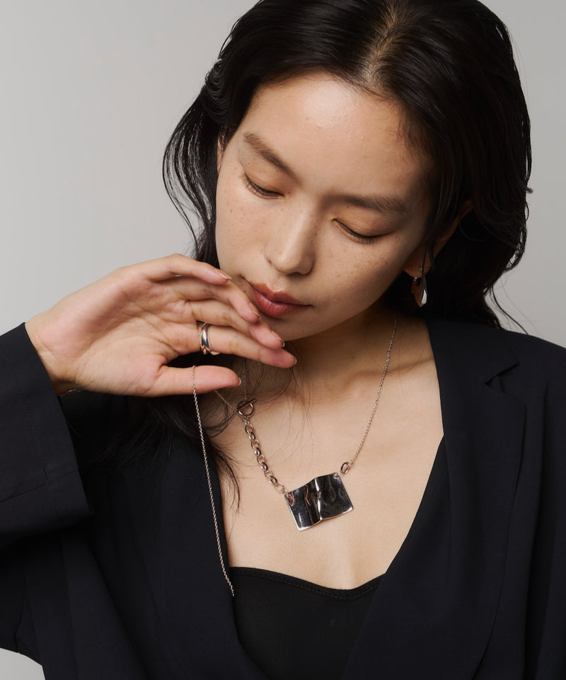 【予約】【loni】Ground Plate Necklace