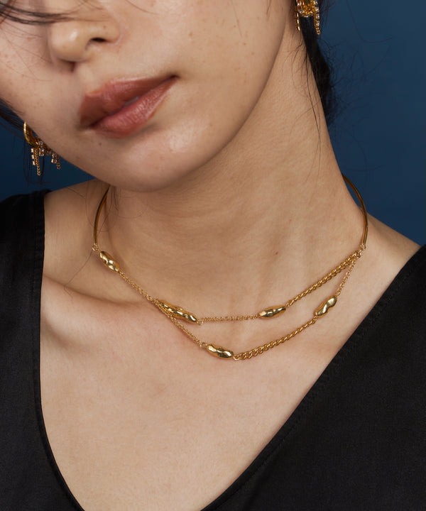 【予約】【loni】Nuance Stone Choker