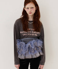 【予約開始待ち】【J1U by LA BELLE ETUDE】IF YOU LIKE Long Tee