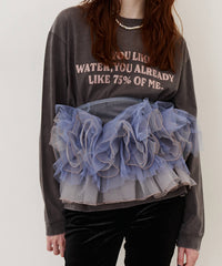【予約開始待ち】【J1U by LA BELLE ETUDE】IF YOU LIKE Long Tee