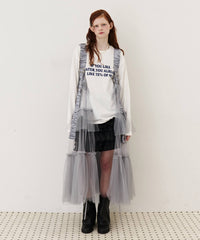 【予約開始待ち】【J1U by LA BELLE ETUDE】IF YOU LIKE Long Tee