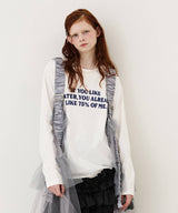 【予約開始待ち】【J1U by LA BELLE ETUDE】IF YOU LIKE Long Tee