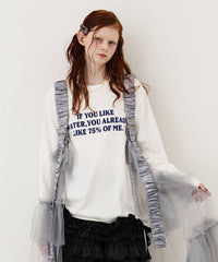 【予約開始待ち】【J1U by LA BELLE ETUDE】IF YOU LIKE Long Tee