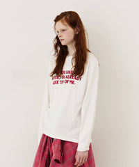 【予約開始待ち】【J1U by LA BELLE ETUDE】IF YOU LIKE Long Tee