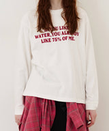【予約開始待ち】【J1U by LA BELLE ETUDE】IF YOU LIKE Long Tee