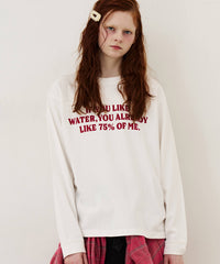 【予約開始待ち】【J1U by LA BELLE ETUDE】IF YOU LIKE Long Tee