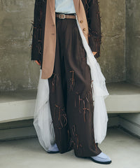 【予約開始待ち】many ribbon pants