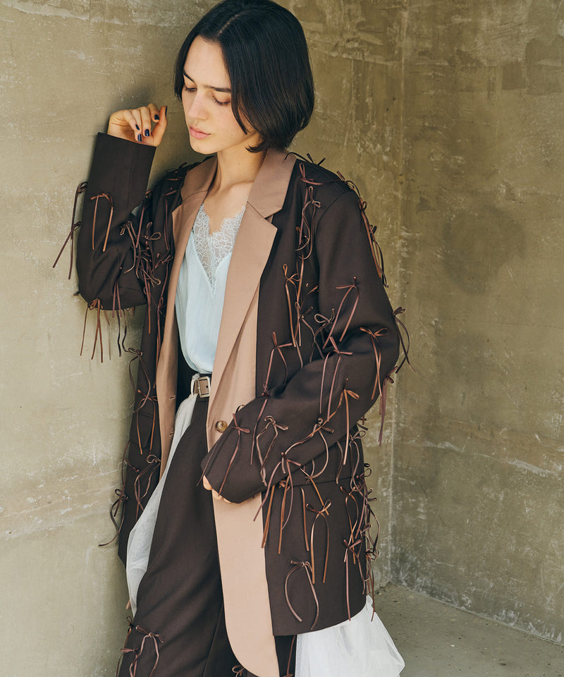 【予約開始待ち】many ribbon jacket