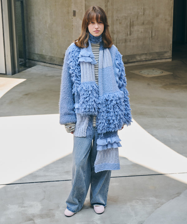 【TEN by LA BELLE ETUDE】manyニッティングパターンマフラー