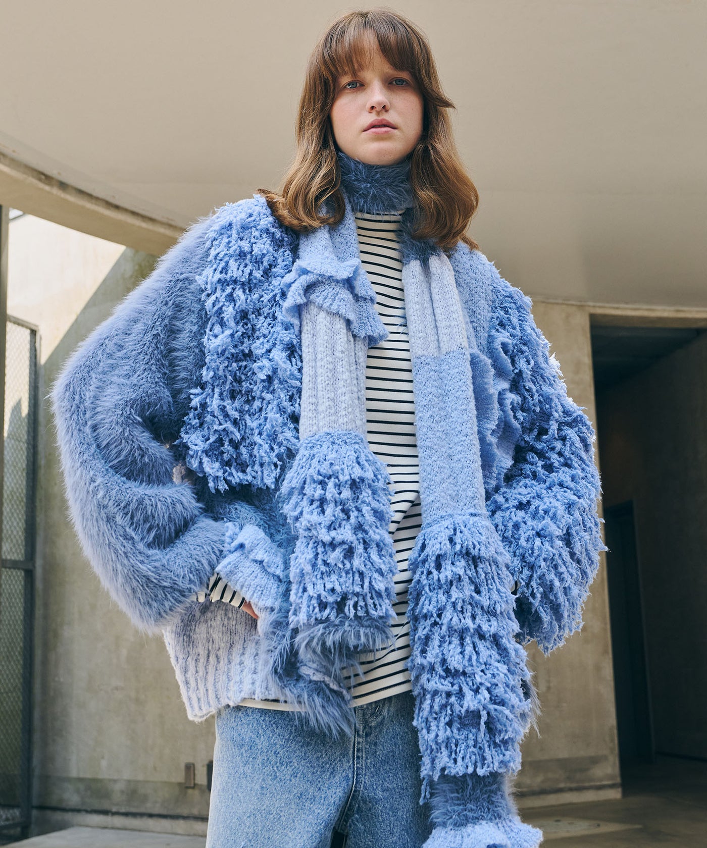 TEN by LA BELLE ETUDE】manyニッティングパターンマフラー – LA BELLE