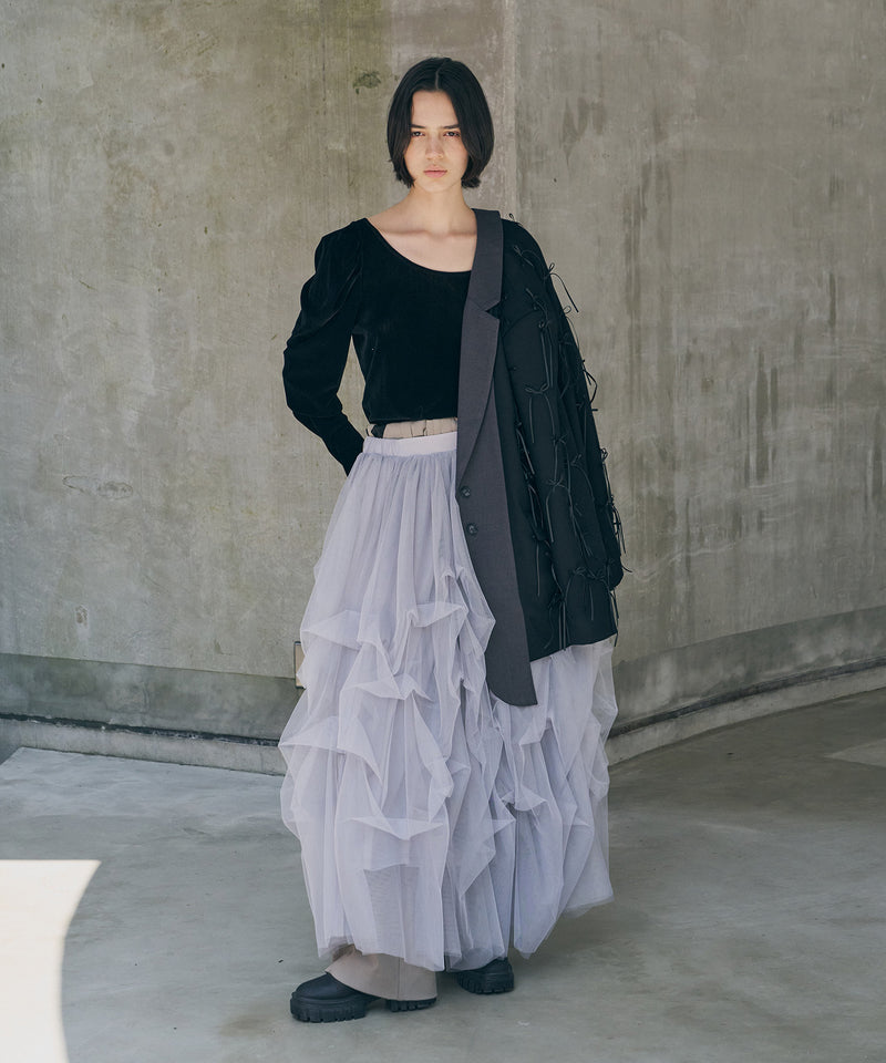 【予約】many ribbon jacket