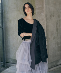 【予約】many ribbon jacket