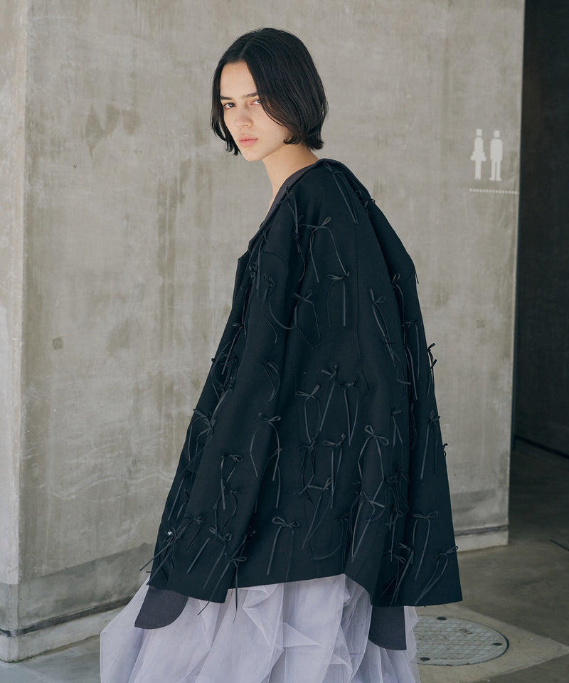 【予約】many ribbon jacket