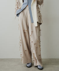 【予約開始待ち】many ribbon pants