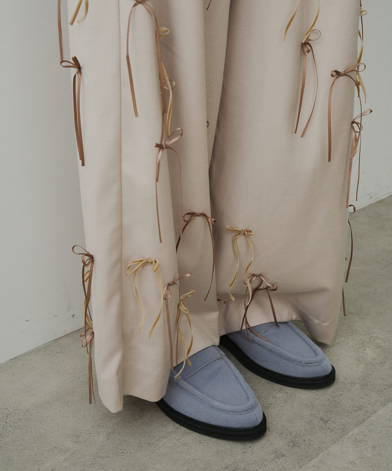 【予約開始待ち】many ribbon pants