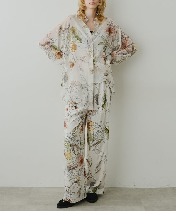【予約10%OFF】【REVIVAL】オリジナルvintageフラワープリントリラックスシャツ