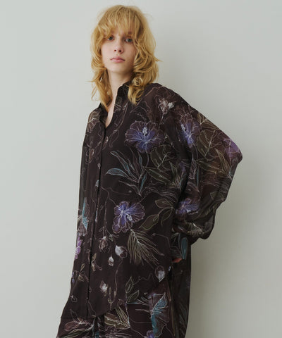 【予約10%OFF】【REVIVAL】オリジナルvintageフラワープリントリラックスシャツ