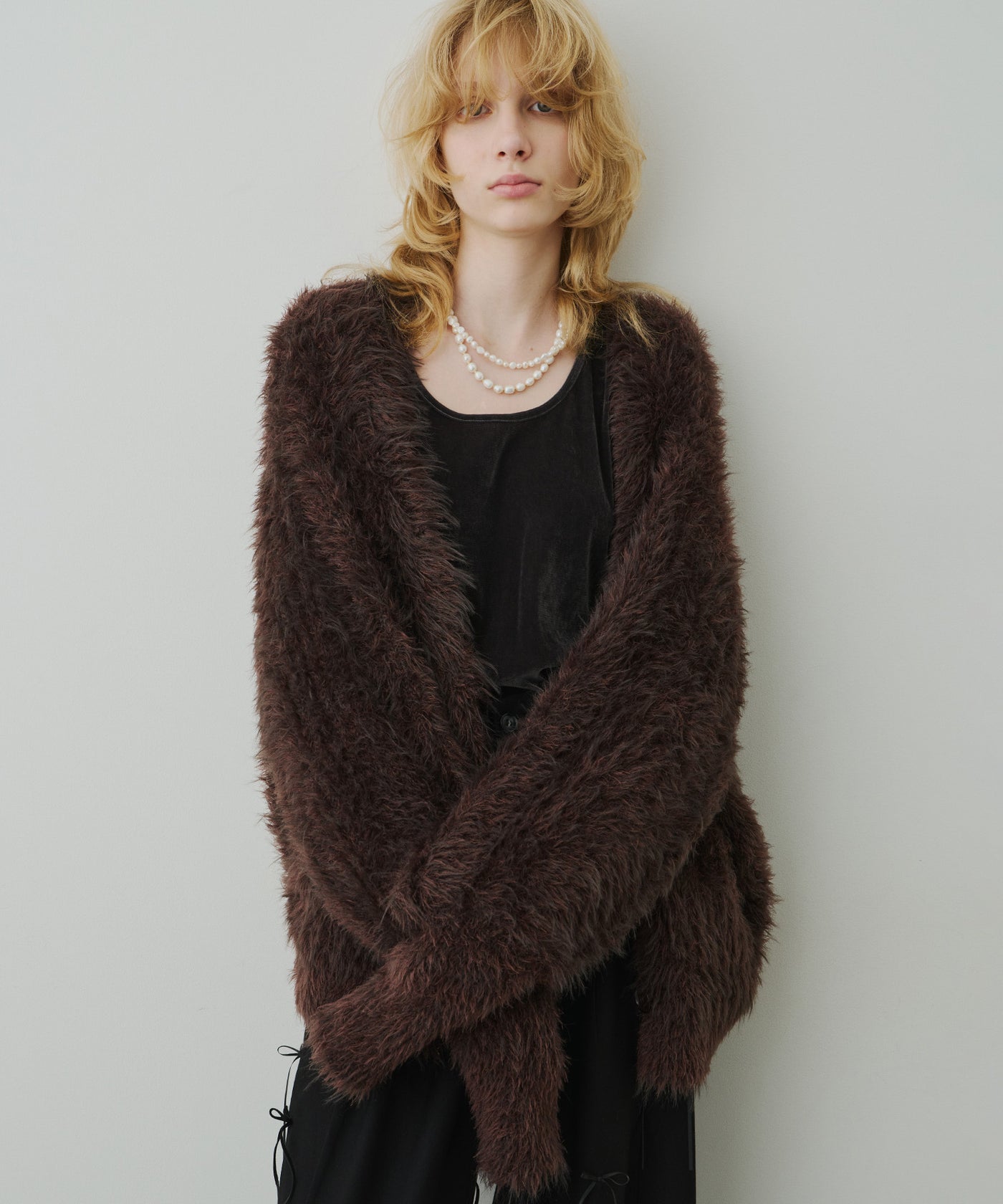 フェザーヤーンリラックス2wayカーディガン LA BELLE ETUDE フェザーヤーンリラックス2wayカーディガン – LA BELLE ETUDE