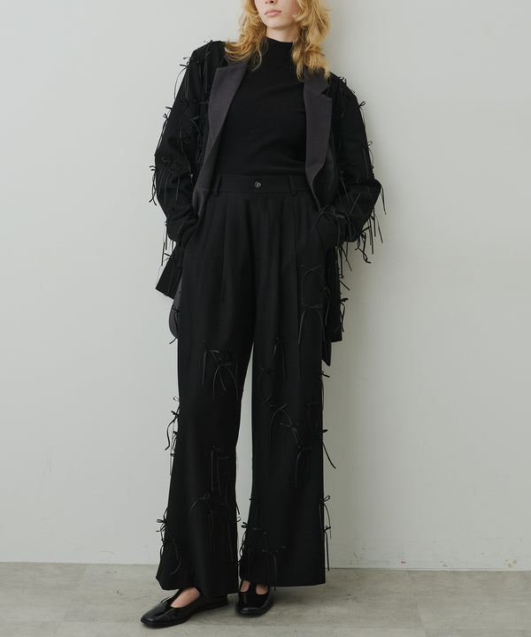 【予約開始待ち】many ribbon pants