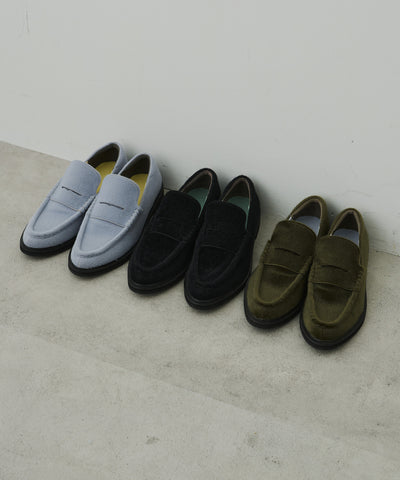 【予約10%OFF】ニュアンスコインローファー
