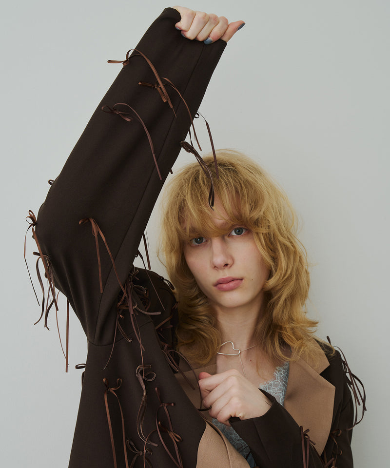 【予約開始待ち】many ribbon jacket