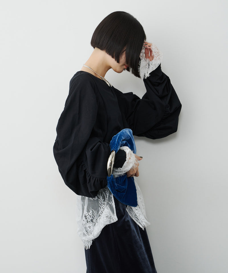 【予約】ボリュームデザインギャザーTOPS
