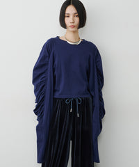 【予約】ボリュームデザインギャザーTOPS