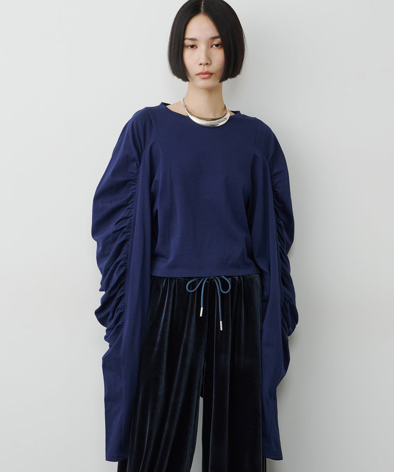 【予約】ボリュームデザインギャザーTOPS