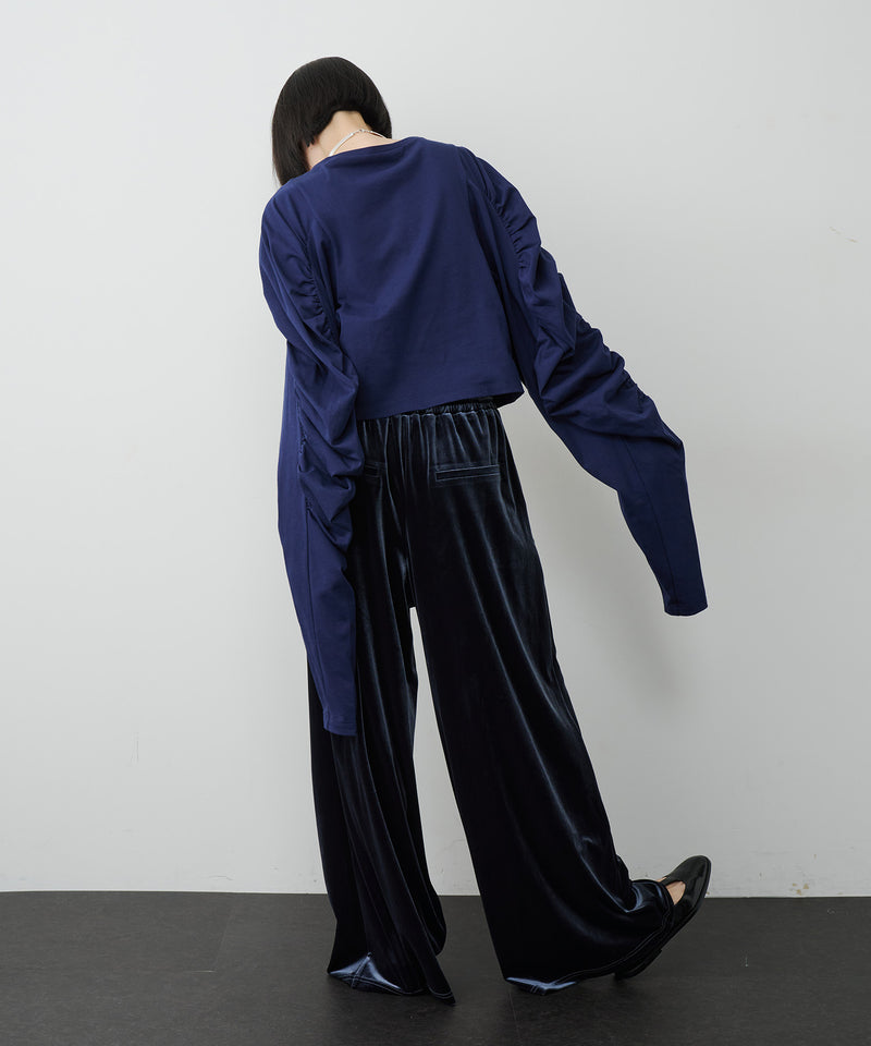 【予約】ボリュームデザインギャザーTOPS