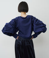 【予約】ボリュームデザインギャザーTOPS