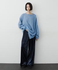 【予約】アシンメトリースリットニット