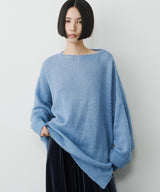 【予約】アシンメトリースリットニット