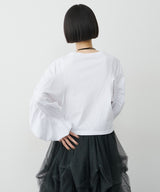 【予約】ボリュームデザインギャザーTOPS
