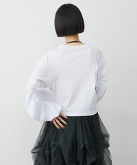 【予約】ボリュームデザインギャザーTOPS
